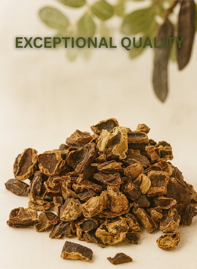 زهر قرون خروب مطحونة فاخرة - مُعزز طبيعي للمغذيات النباتية | فرز يدوي، جودة عالية | مُحسّن عضوي للتربة للبذور والشتلات والأبصال | مُكمّل غذائي صديق للبيئة للبستنة - Image 3