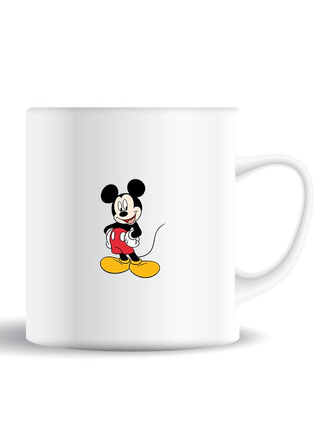 Theodor Premium Quality Two Sided Printed Coffee Mug Tea Cup Mickey Mouse2 For Home Office, Kids Men Women - Image 1