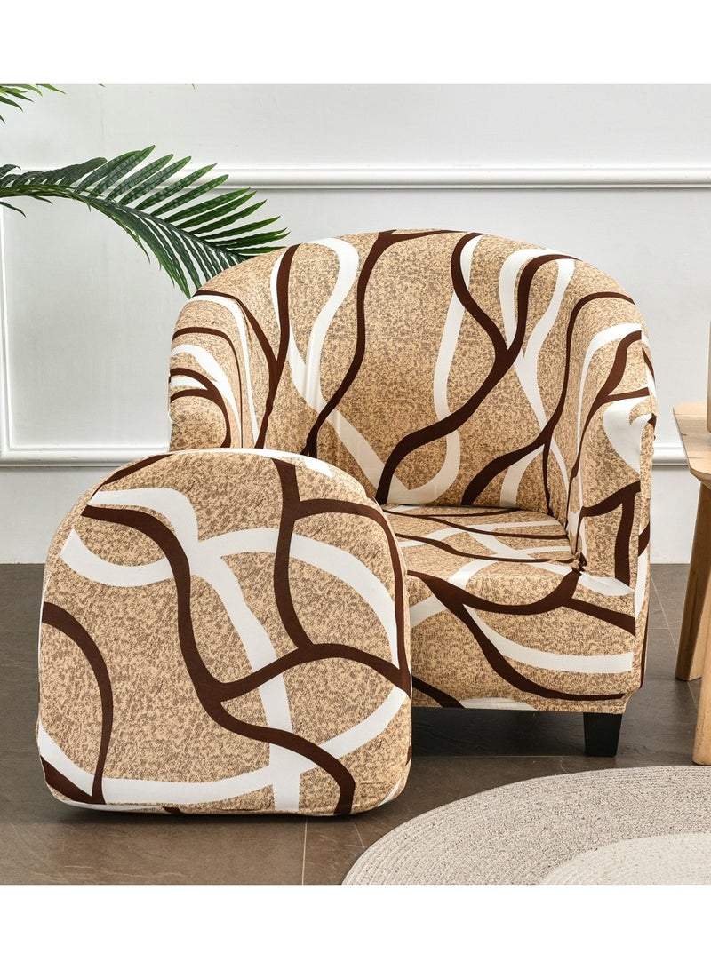 KUYING Chair Cover Sofa Cover All Inclusive Protective Cover 