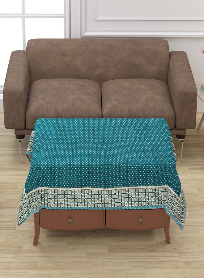 Jayvaam 5 Seater Sofa Cover with Cushion & Table Cover - Washable Rectangular Cover for Home Office Living Room Sofa Couch - Slip Covers Panels for Furniture Protector, 10 Piece, Dark Sky, Chenille - Image 2