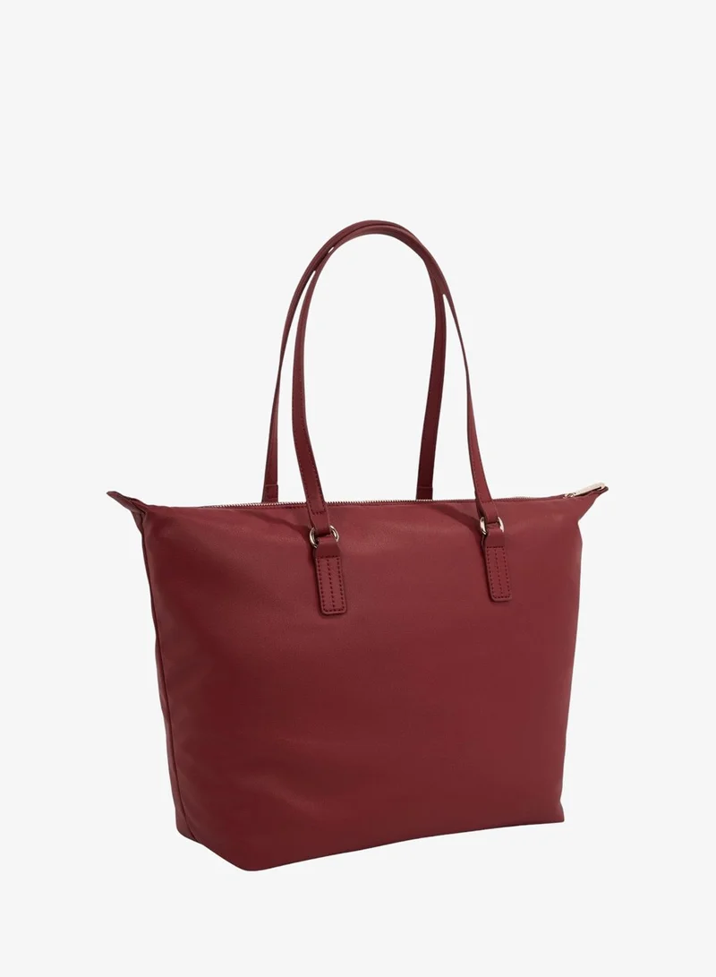 TOMMY HILFIGER Th Monogram Plaque Tote
