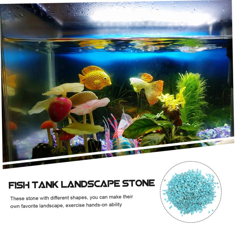 Natural Turquoise Stone Beads For Jewelry Making Smooth Aquarium Gravel Fish Tank Decor Rocks - Image 5