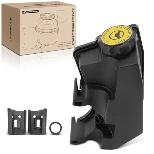 A-Premium Power Steering Reservoir/Tank with Cap Compatible with Jeep Grand Cherokee 1993-2004, Wrangler 1991-2006, Cherokee 1991-2001, TJ 1997-2006, Comanche 1991-1992, L6 4.0L - Image 1