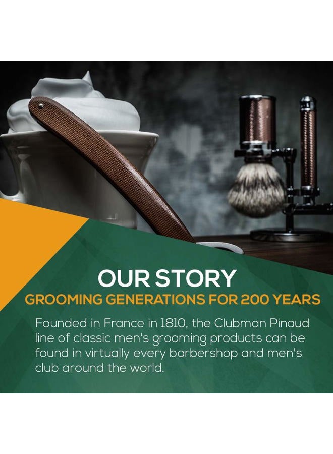 Clubman Pinaud Shave Oil, Beard Oil, Moisturizes and Improves Razor Glide, 1 oz. (2-Pack) - Image 5