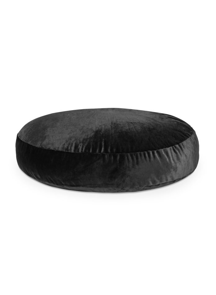Comfy Oversized XXL Suede Cocoon Sack Family Bean Bag Black - Image 4