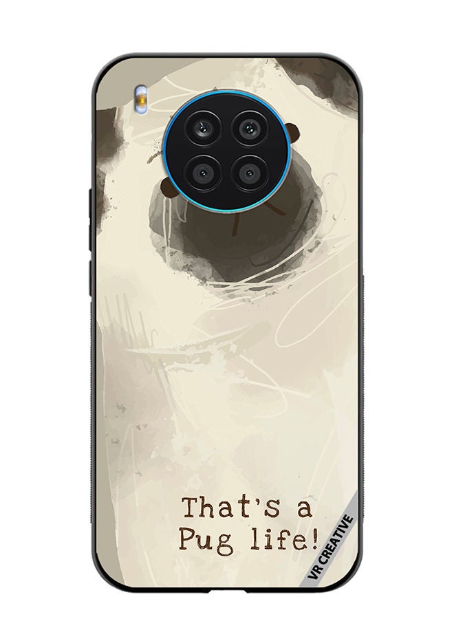 Protective Case Cover For Honor 50 Lite Pug Life Design Multicolour
