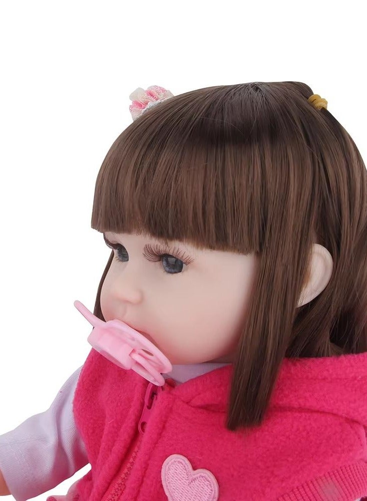 Nano Classic 16 inch Newborn Reborn Baby Doll Soft Vinyl Silicone and cotton- Nano - Image 4