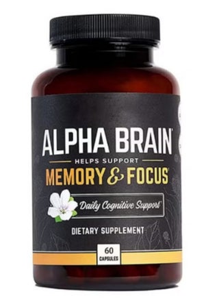 Alpha Premium Nootropic Brain Supplement 60 Count for Concentration, Brain - Memory Support & Brain Booster for Men & Women - pzsku/ZF38FB8984ECE23622559Z/45/_/1734074128/2115c1e2-6c7e-45b7-8b6b-d4ca223323c7