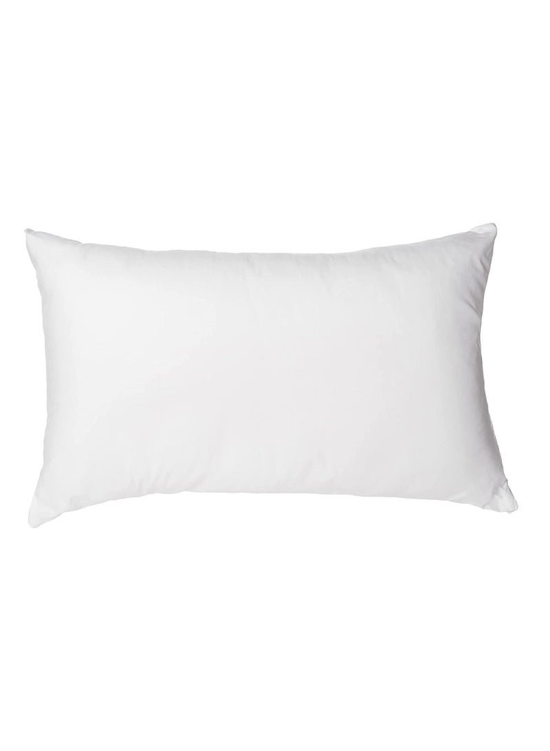 Hollow Fiber Pillows Set of 2 for Stomach and Back Sleepers Super Soft Hotel Quality, Standard Size Bed Pillow is Wrinkle Resistant and Breathable (White)  - Image 2