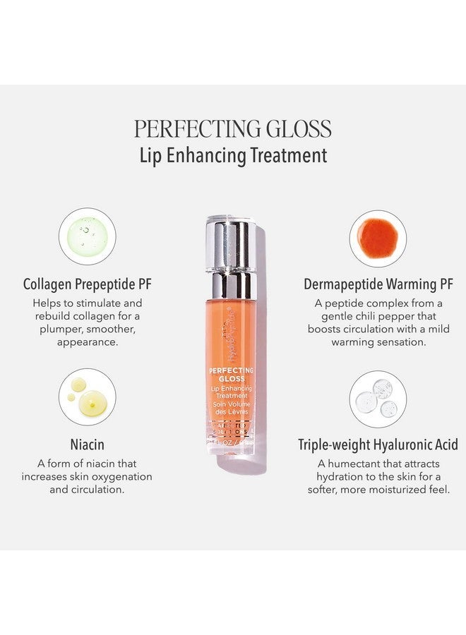 هيدرو بيبتايد ملمع شفاه هيدرو ببتيد المثالي، علاج مُحسّن للشفاه، حجم وترطيب يدوم طويلًا، أحمر خدود شاطئي، 0.17 أونصة - Image 3