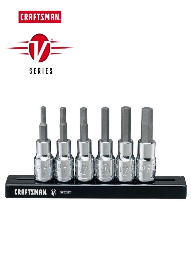 كرافتس مان طقم مقابس CRAFTSMAN V-SERIES، سداسي SAE، محرك 3/8 بوصة، 6 قطع (CMMT17700V) - Image 2