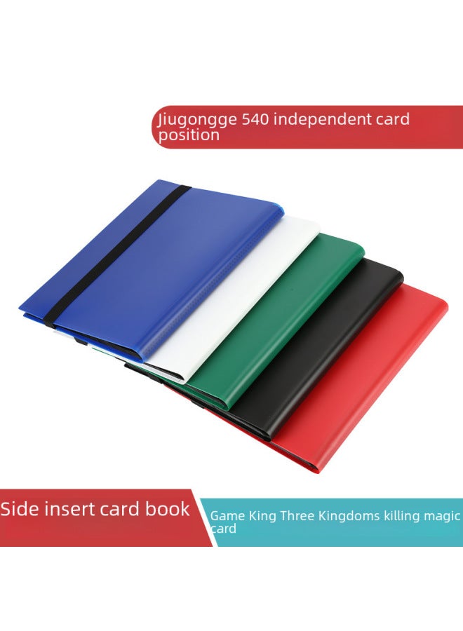 Card Slot Large Capacity Ultraman Pp Card Book Board Game Card Children Card Collection Book Rubber Band Card Book Card Holder - Image 4