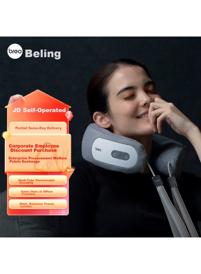 Breo Neck Massager Ineck3pro, Cervical Massage Device, Shoulder And Neck Massager, Neck Care Instrument, App-controlled, Birthday And Holiday Gift For Boyfriend, Girlfriend, Parents - Image 1