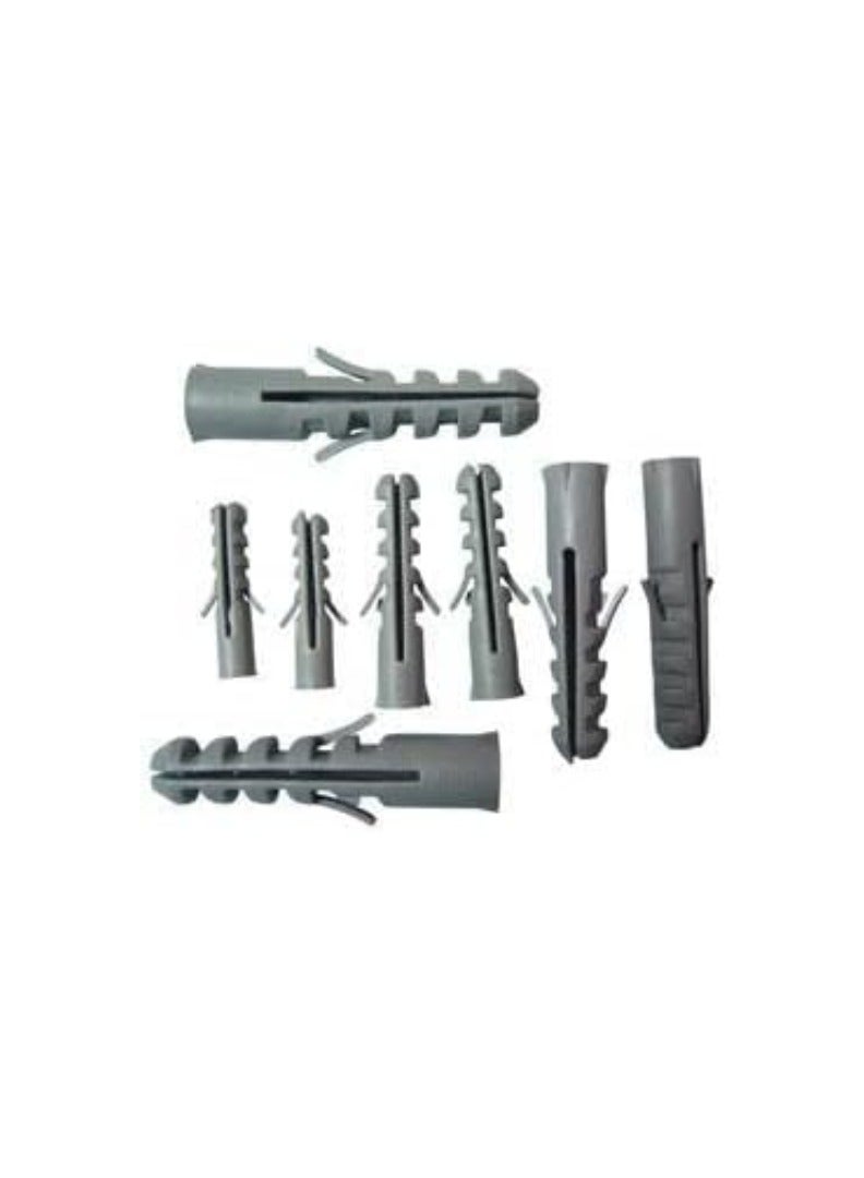 KNP KNP 8mm Perfect Fisher Plug (100 pcs) Designed for secure fastening in concrete, brick, drywall, and other solid materials  - Image 2