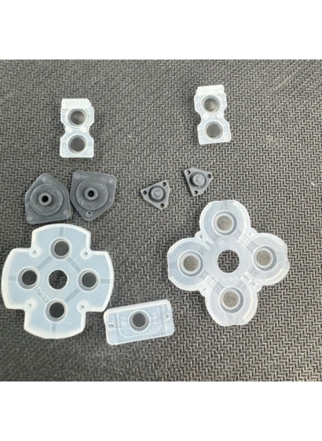 Generic - PS4 Handle Conductive Adhesive PS4 Handle Key Rubber Pad PS4 Handle Conductive Adhesive 020/030/040/050 Glue-Product Color:Second Generation 011/2.0 Series Conductive Glue/1 Set - Image 1