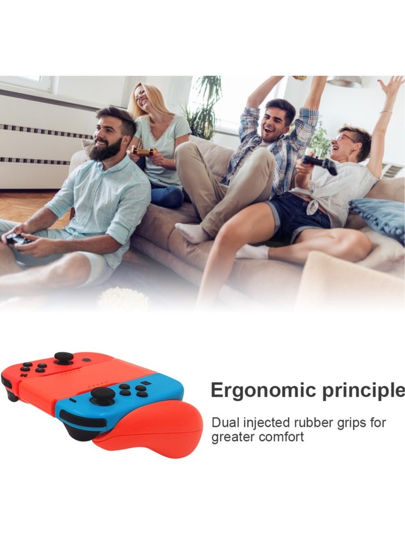 Generic Gamepads Grip Handle Holder, Controller Plastic Handle Bracket Stand, Sturdy And Durable Gamepad Game Handle Grip Holder Stand Mount For Nintendo Switch Controller, (1pc, Black)  - Image 3