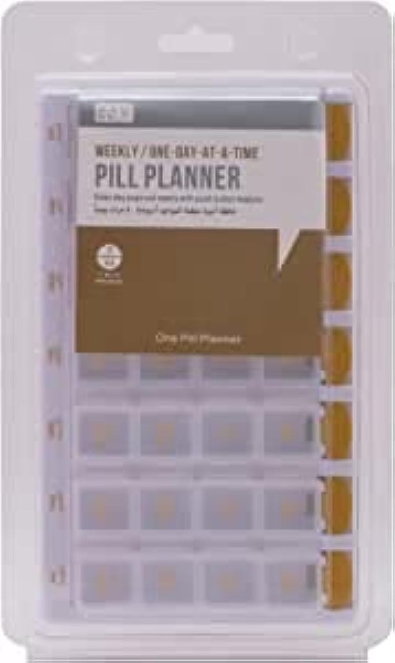 Retaj Weekly/One-Day-At-A-Time Pill Planner