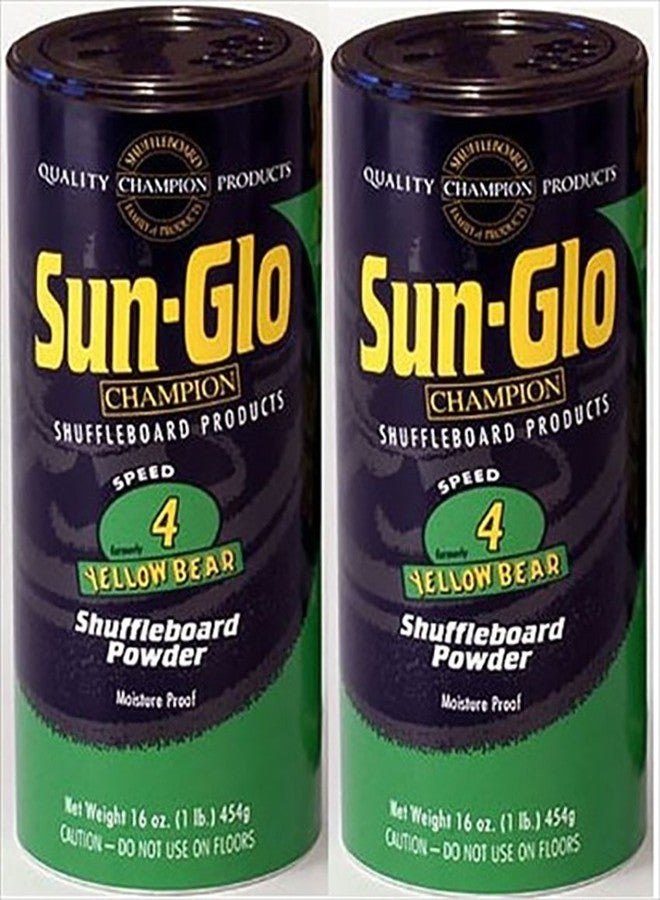 Sun-Glo #4 Speed Yellow Bear Powder -Set of 2