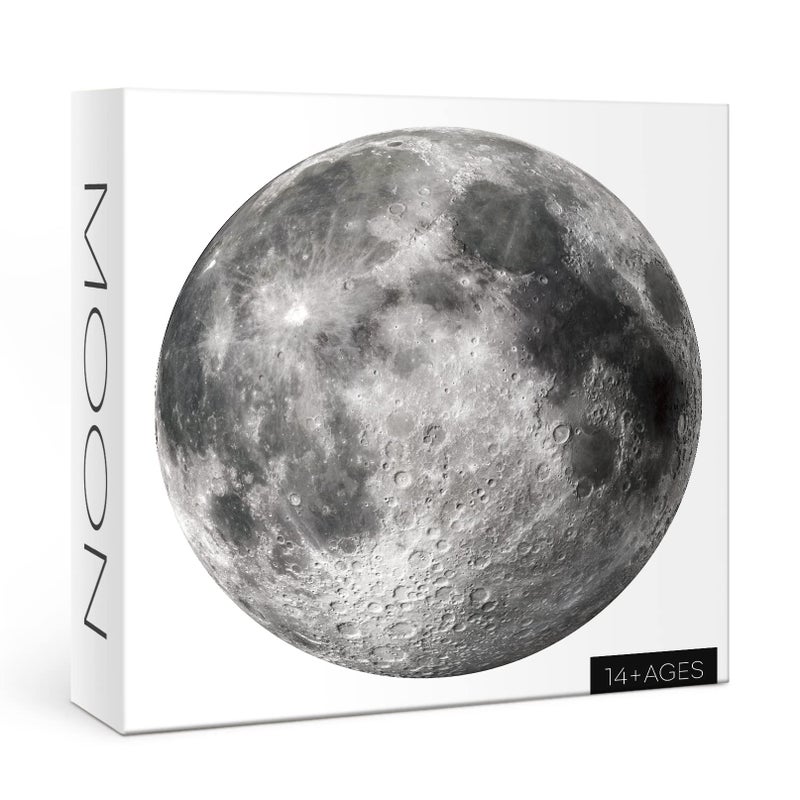 BBOLDIN Space Moon Round Puzzle 1000 Pieces for Adult Planet Solar System Jigsaw Puzzle Galaxy Star Nebula Universe Circle Hard Puzzles for Adults - Image 3