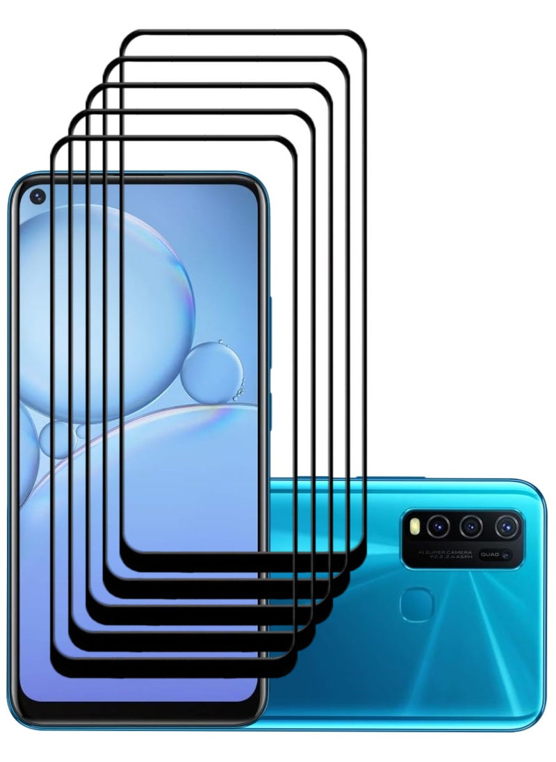 ACLIX 5 Pieces Antistatic ESD Dustproof Premium Quality High Definition Tempered Glass Screen Protector Designed For vivo Y30 - Image 1
