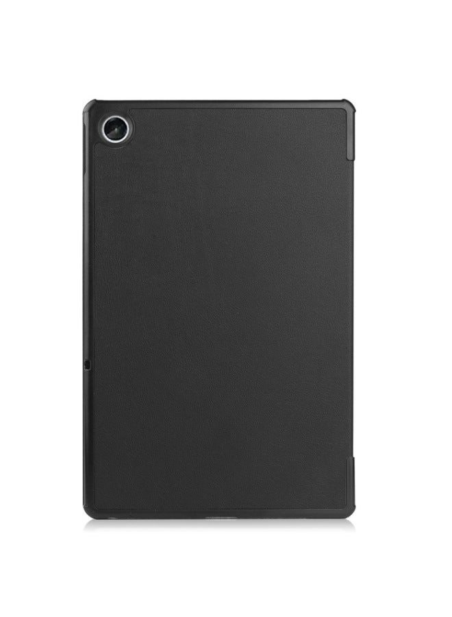 Suitable For Lenovo Tab M10 (3rd Gen) 10.1 Flat Protective Case Lenovo TB-328F Leather Case-Color:Black-Applicable Model:Lenovo M10 FHD REL X605FC/LC - Image 4
