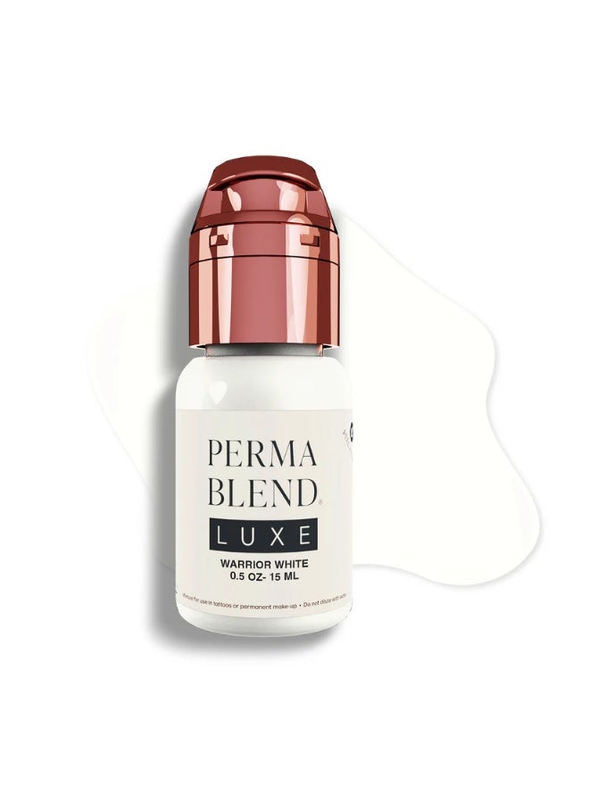 Perma Blend Areola Pigment – Perma Blend Luxe Warrior White 15ml | Professional SPMU Areola Tattoo Ink for Nipple Restoration, Areola Reconstruction & Medical Tattooing | Vegan, Natural-Looking Color - Image 1