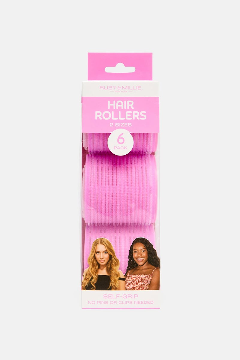 Ruby  Millie 2 Pcs Hair Rollers, Multicolor  - Image 1