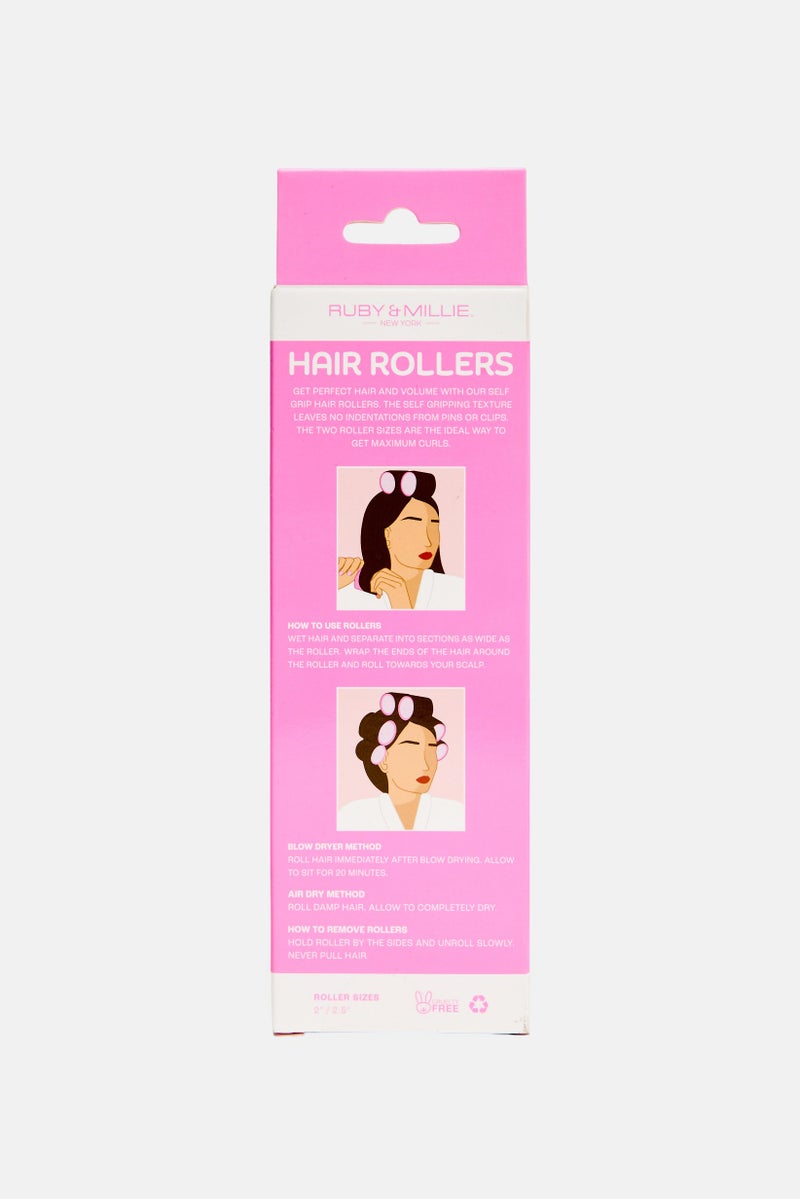 Ruby  Millie 2 Pcs Hair Rollers, Multicolor  - Image 2