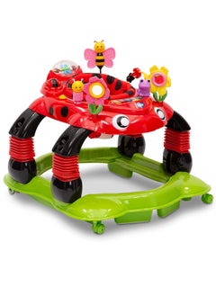Delta CHILDREN Delta Children Lil Play Station 4-in-1 Activity Walker - Rocker, Activity Center, Bouncer, Walker - Adjustable Seat Height - Fun Toys for Baby, Sadie the Ladybug  - Image 5