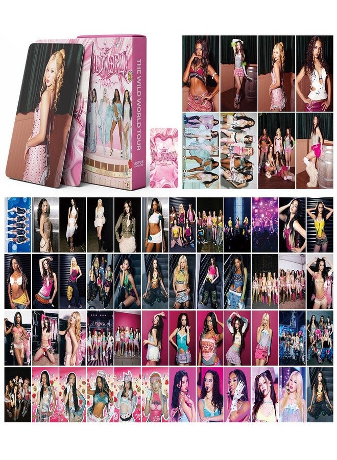 sunlelekz Katseye The Wild World Tour Lomo Card Set Exclusive Tour Collectible Merchandise for KATSEYE Fans - Image 2