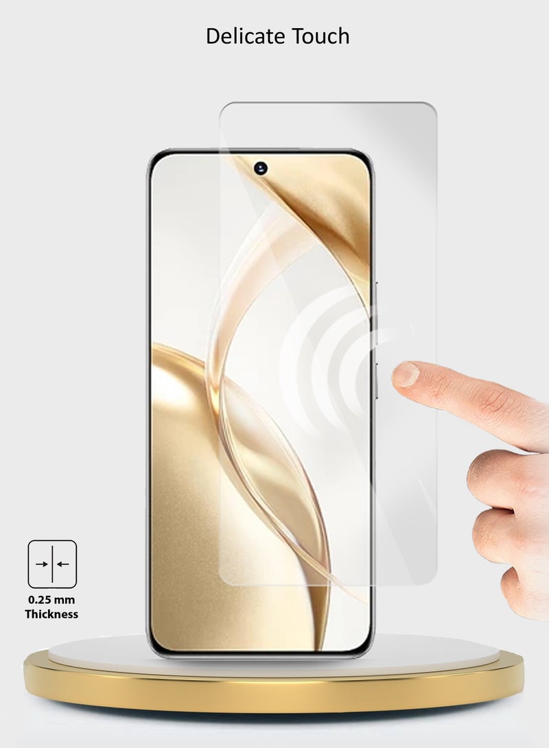 Wtech Premium Series Curved Edges 9H 2.5D Tempered Glass Screen Protector For Honor 200 5G 2024 Clear - Image 5