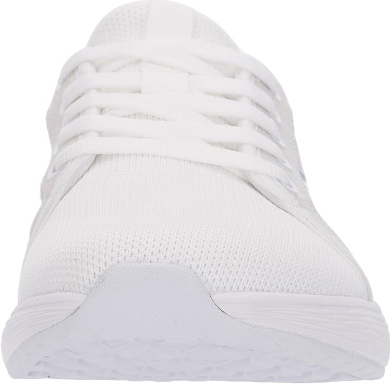 WHITIN Wide Shoes for Women Size 9W Walking Width Toe Box Tennis Sneakers Zero Drop Casual Diabetic Daily Standing White 40 - Image 2