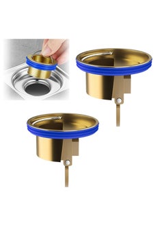 Excefore 2 Pack Sewer Floor Leaky Stinking Core, Toilet Floor Drain Deodorizing Core, Shower Drain Floor Drain Backflow Preventer, Suitable for Pipes Tubes in Toilet Bathroom Kitchen  - Image 1