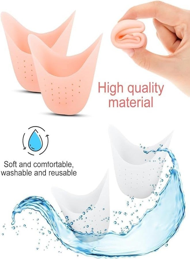 GNOLY High-quality Silicone Toe Pads For Pointe Shoes - Washable, Reusable, Comfortable Toe Sleeves - Pain Relief For Ballet Dancers - Image 5