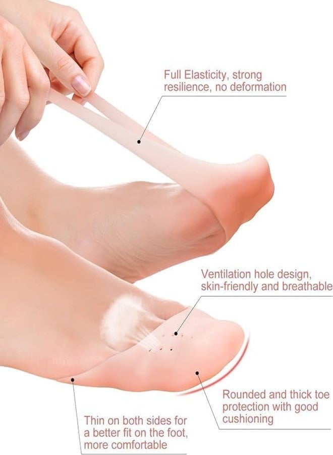 GNOLY High-quality Silicone Toe Pads For Pointe Shoes - Washable, Reusable, Comfortable Toe Sleeves - Pain Relief For Ballet Dancers - Image 3