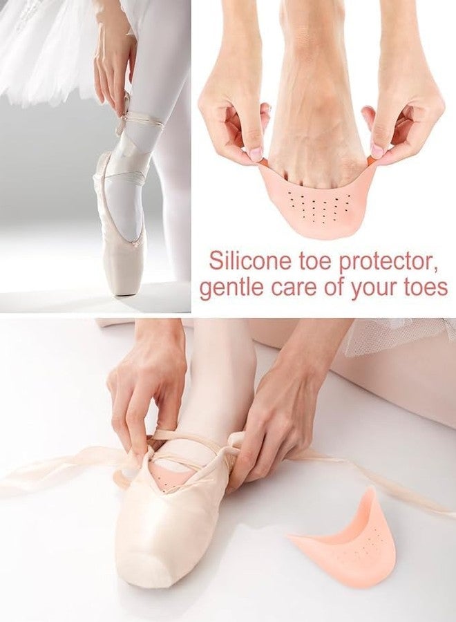 GNOLY High-quality Silicone Toe Pads For Pointe Shoes - Washable, Reusable, Comfortable Toe Sleeves - Pain Relief For Ballet Dancers - Image 4