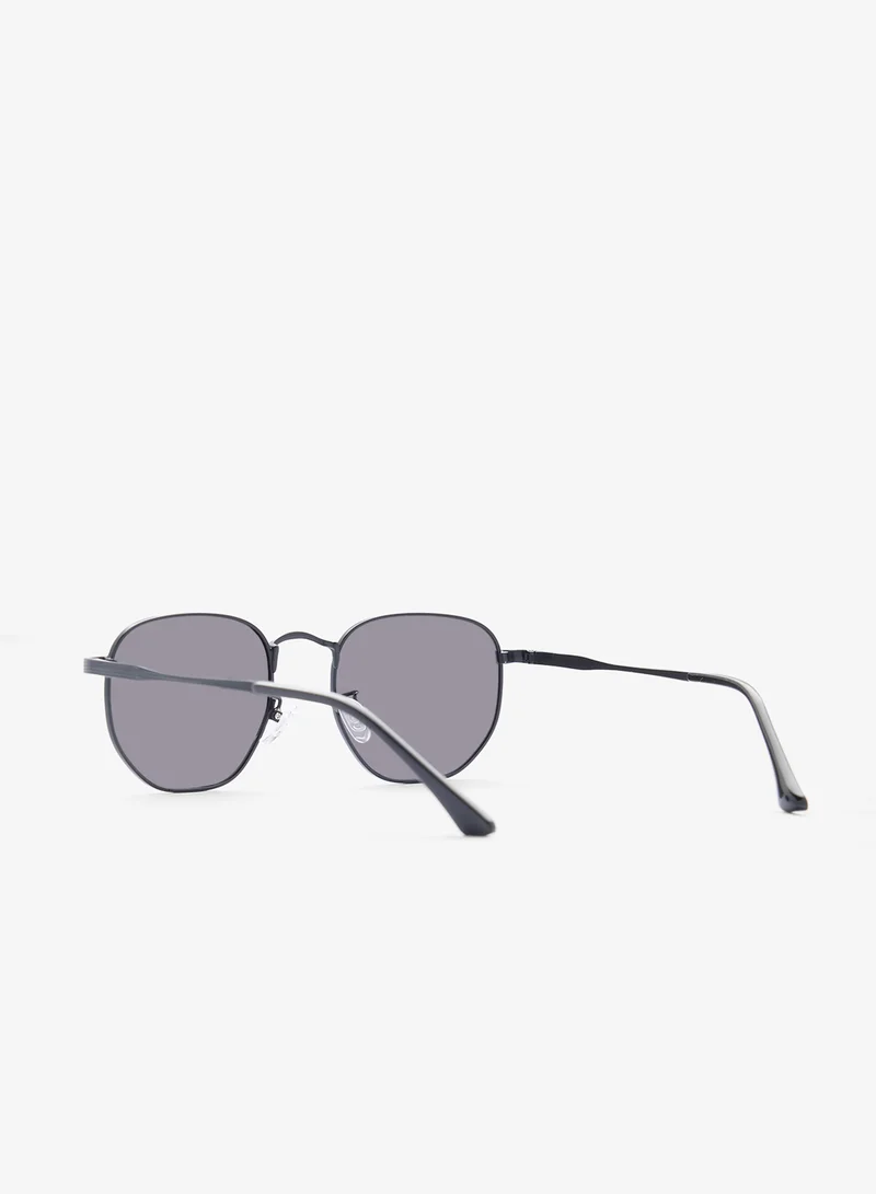 Seventy Five Polarized Lens Square Aviatoe Sunglasses