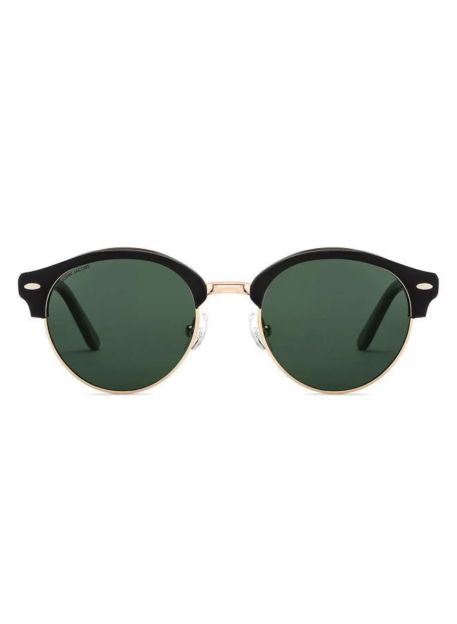 John Jacobs john jacobs Clubmaster Sunglasses (For Men &amp; Women, Green)