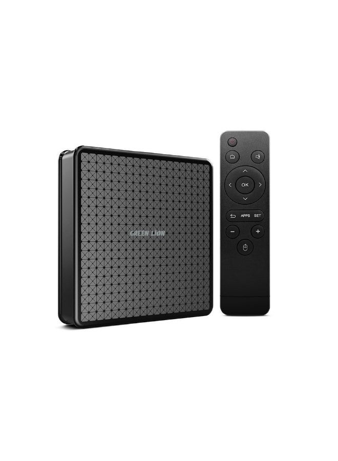 جرين لايون جهاز Green Lion TV Box - نظام Android 10 بدقة 4K مع جهاز تحكم عن بعد - Image 1