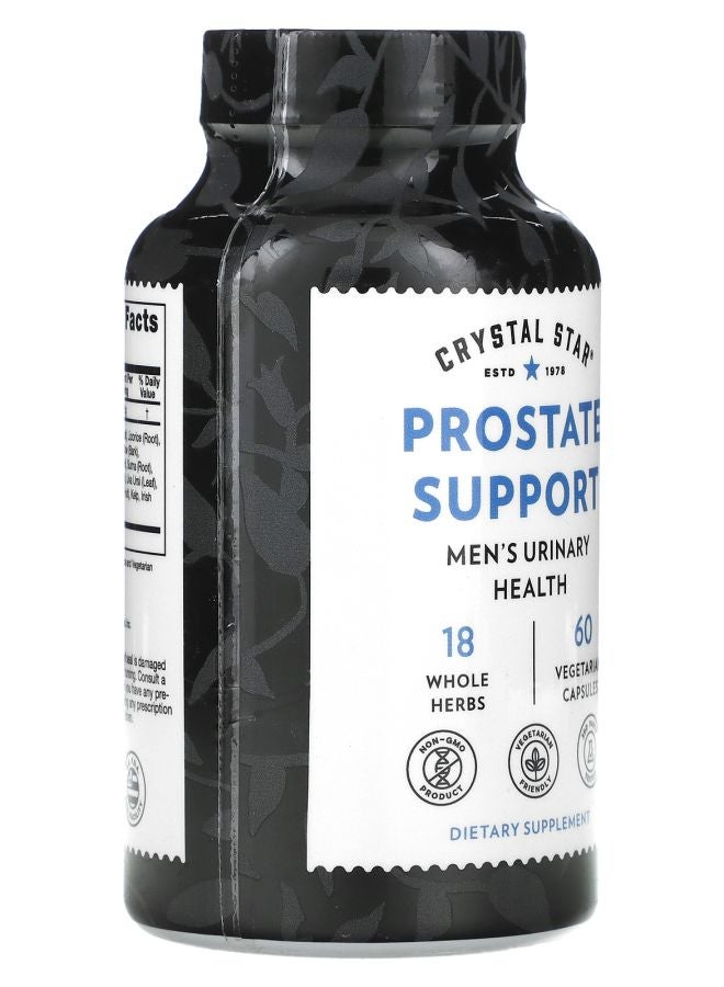 Crystal Star Prostate Support 60 Vegetarian Capsules - Image 2