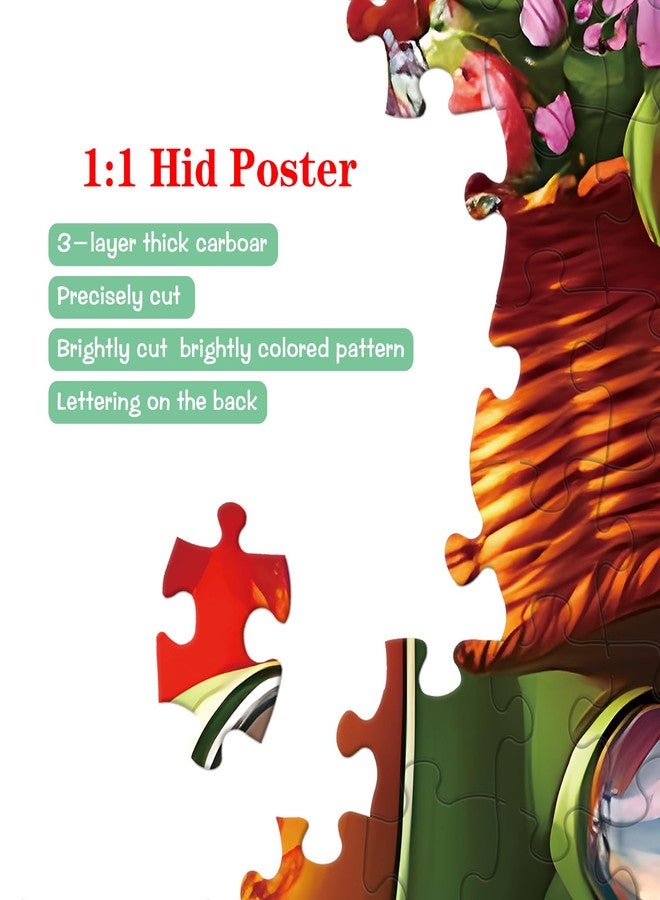 Cafly Jigsaw Puzzles 1024 Pieces for Adults - Funny Beach Ride, Grandma Motorcycle Theme as Home Decor, Gift for Adult Puzzle Lovers Z0808 - Image 3