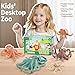 THINKBAY 4PCS Octopus Figurines Sea Animal ToysPlastic Ocean Animals Toys Figures Realistic Soft Sea Creatures Toys for Kids Boys Girls Birthday Gifts for Kids Cake Toppers Decoration - Image 4