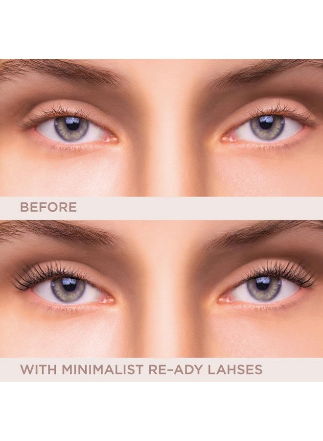 HALEYS Ready Weightless Vegan Lashes (Minimalist)Lightweight & Comfortable Allday Wearmade With Synthetic Fiberreusable Stripseasy To Applycrueltyfree - Image 2