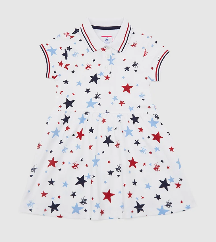 BEVERLY HILLS POLO CLUB Beverly Hills Polo Club Kids Knit Dress