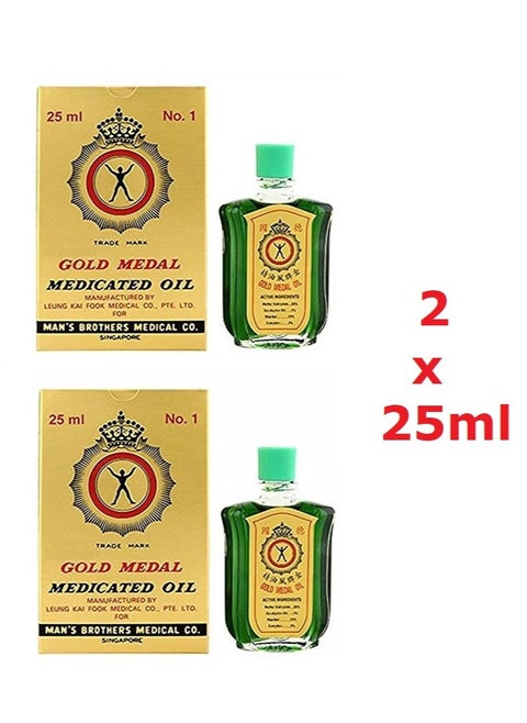 Medicated Oil 25 ml Pack Of 2