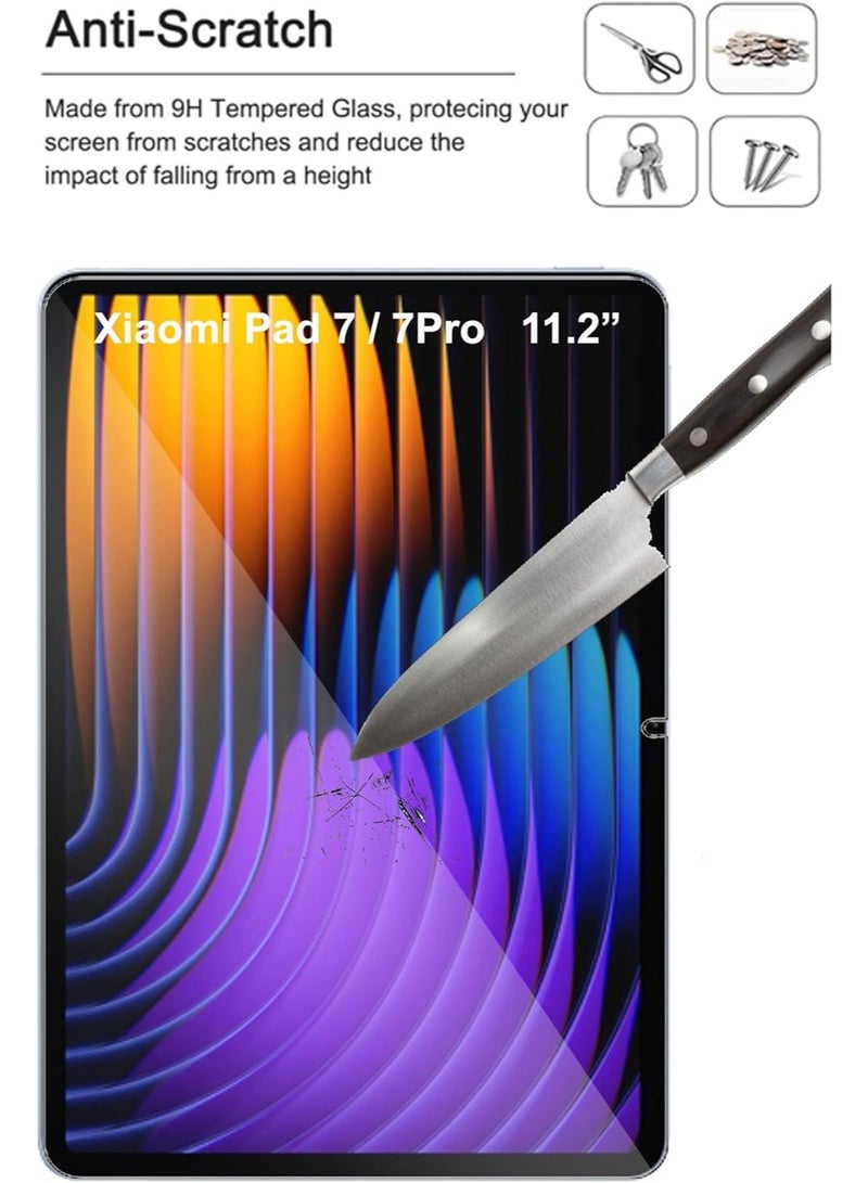 Tempered Glass Screen Protector For Xiaomi Pad 7 / Pad 7 Pro Size 11.2 inches - Image 3