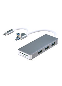 نيبمينينت قارئ بطاقات Hz-0010 بمنفذ USB 3.0 من النوع TYPE C MICRO HUB  - Image 1