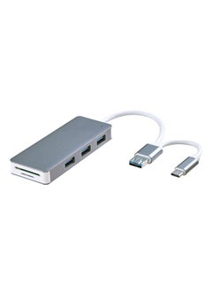 نيبمينينت قارئ بطاقات Hz-0010 بمنفذ USB 3.0 من النوع TYPE C MICRO HUB  - Image 3