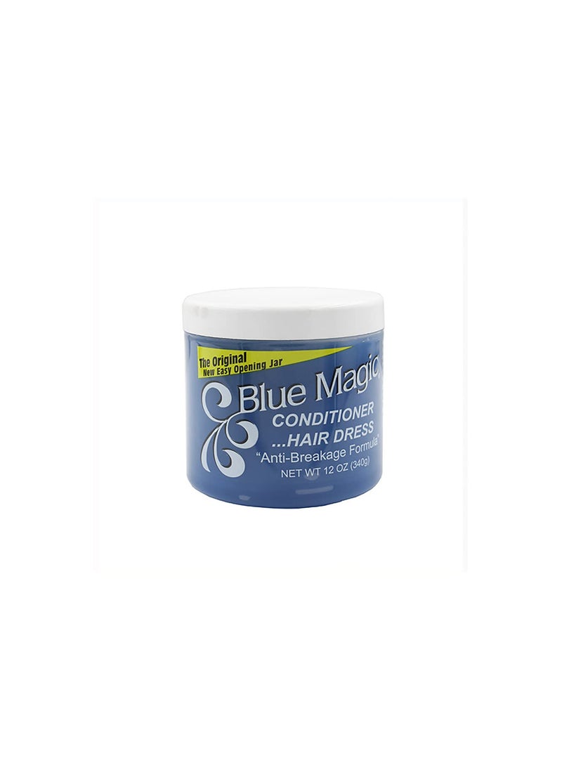 BLUE MAGIC Blue Magic Conditioner Hair Dress, White, 12 ounce 