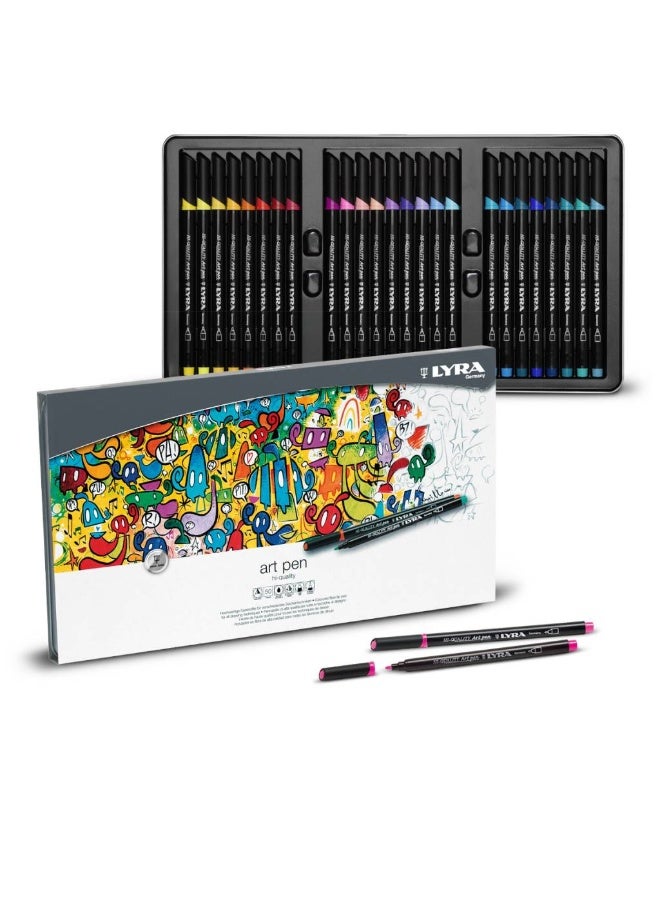 Lyra Art Pen Set Of 20 Color